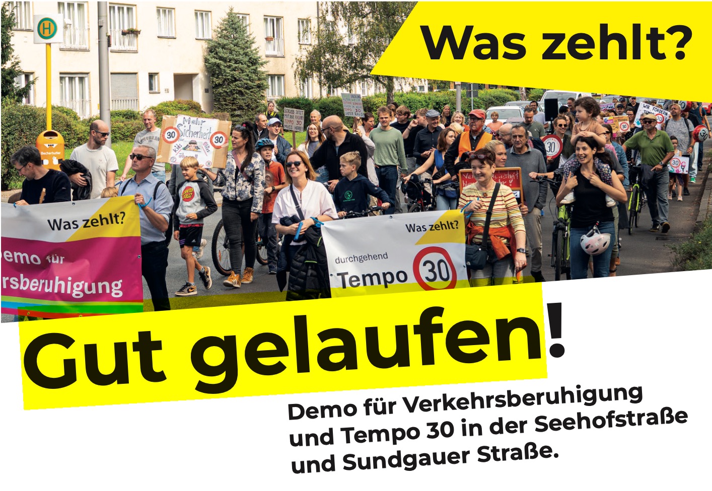 Eindrücke: Sichere Wege - für alle